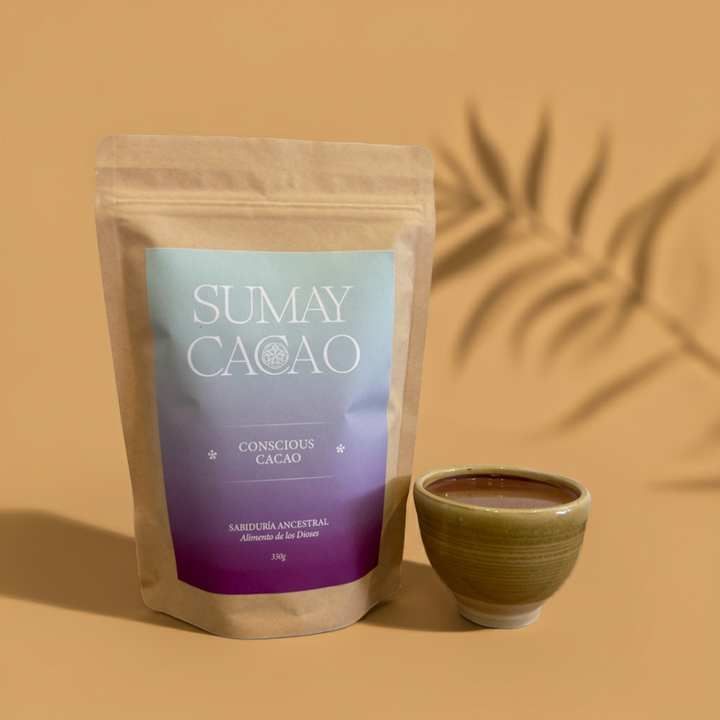 Conscious Cacao — Cacao ancestral - Nacional fino de aroma, Ecuador - 350 g picado