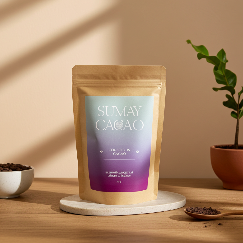 Conscious Cacao — Cacao ancestral - Nacional fino de aroma, Ecuador - 350 g picado