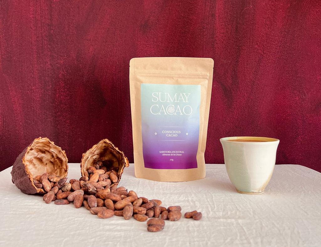 Conscious Cacao — Cacao ancestral - Nacional fino de aroma, Ecuador - 350 g picado
