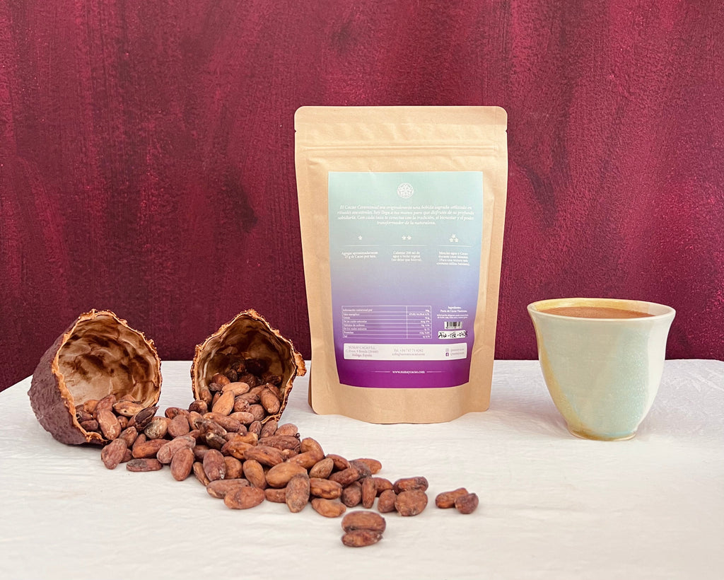 Conscious Cacao — Cacao ancestral - Nacional fino de aroma, Ecuador - 350 g picado