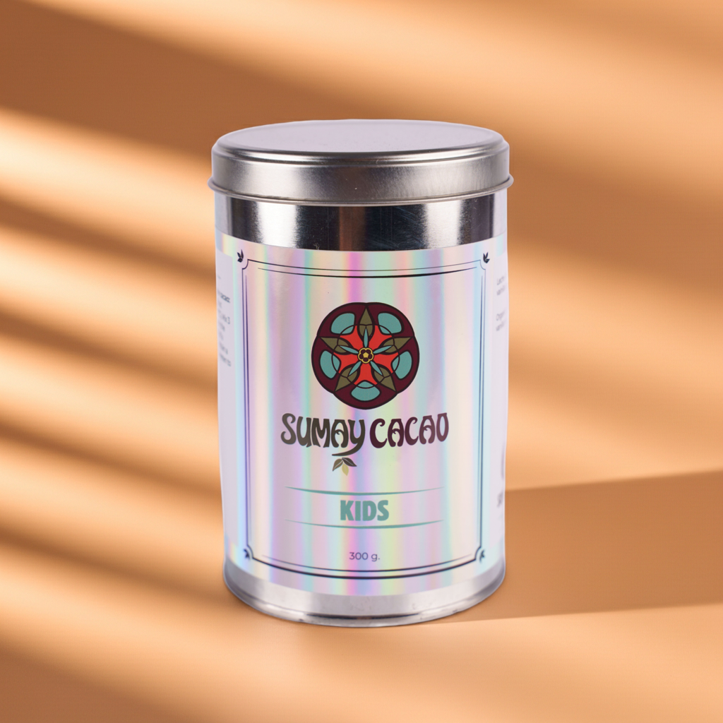 Cacao Kids Sumay — Leche de coco y vainilla 350g