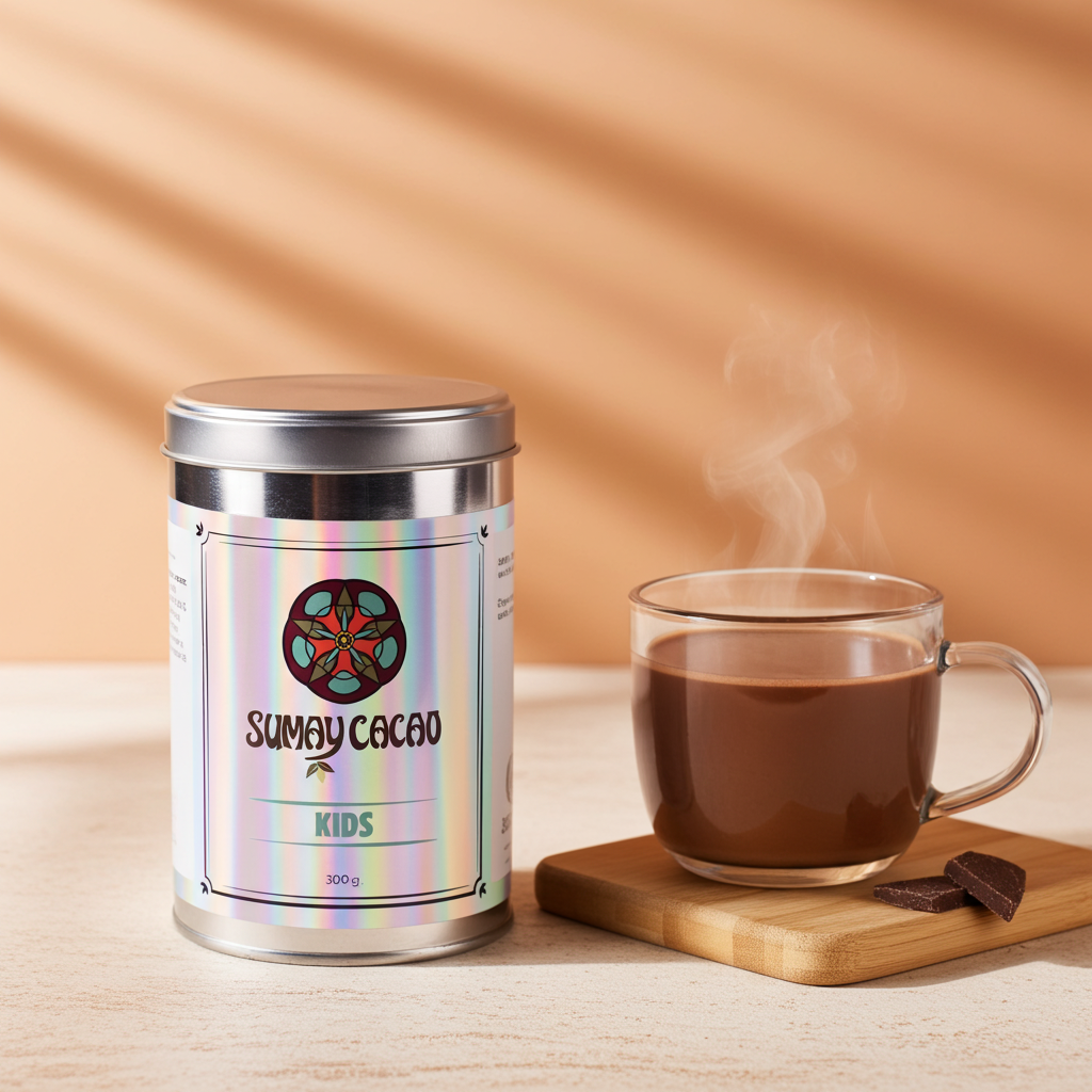 Cacao Kids Sumay — Leche de coco y vainilla 350g
