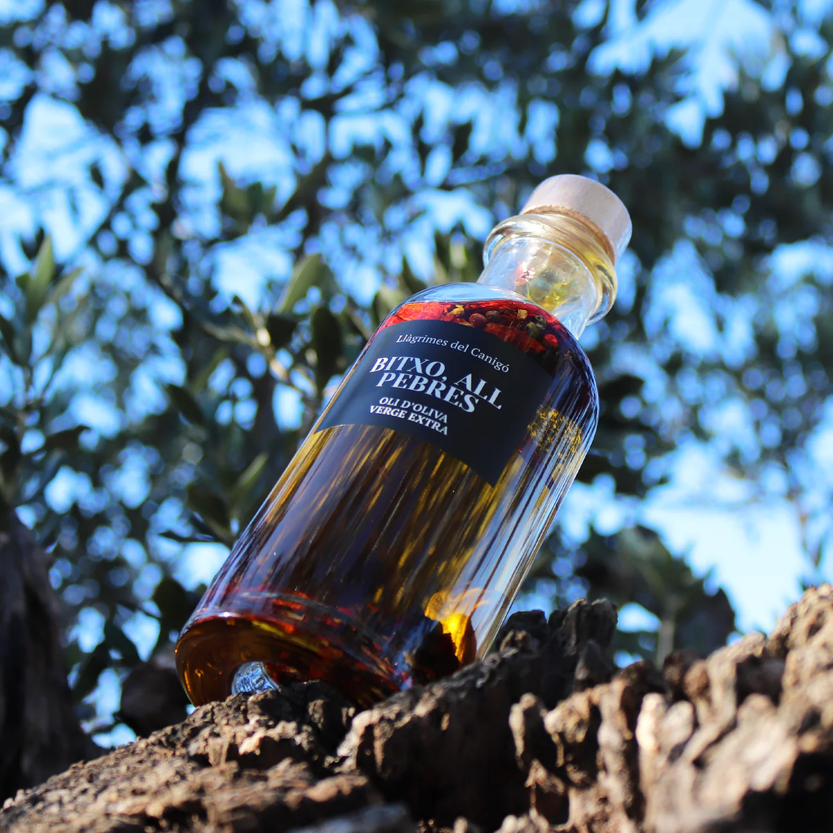 Aceite de oliva virgen extra picante Llàgrimes