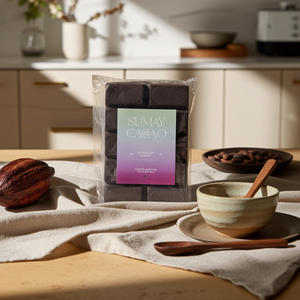 Conscious Cacao — Cacao Nacional de Ecuador 1 kg (bloque)