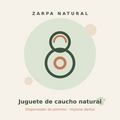 Juguete masticable de caucho natural Zarpa Natural