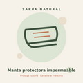 Manta protectora de sofá impermeable Zarpa Natural