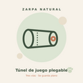 Túnel de juego plegable para gato Zarpa Natural